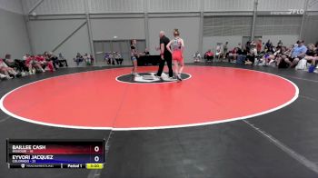 105 lbs Round 3 (8 Team) - Baillee Cash, Missouri vs Eyvori Jacquez, Colorado