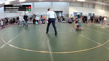 135-138 lbs Semifinal - Autumn Simmons, 84 Athletes vs Aaliyah Aguirre, Locust Grove