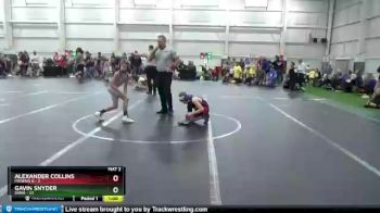 68 lbs Round 8 (10 Team) - Gavin Snyder, SHWA vs Alexander Collins, Phoenix B