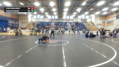 144 Gold Semifinal - Cane Smolarsky, Camden vs Zavious Brown, George Jenkins
