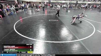 60 lbs Semifinal - Keaton Lanik, Summit Wrestling Academy vs Caden Senzig, LaCrosse Area Wrestlers