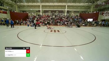 113 lbs Quarterfinal - Hayden Fritts, Woodward Academy vs Jet Ligums, St. John's School