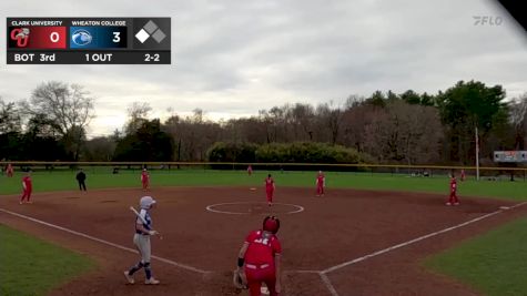 Replay: Clark (MA) vs Wheaton (MA) | Apr 6 @ 4 PM