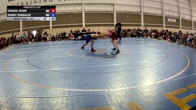 157 lbs Cons. Round 2 - Samuel Mann, Arizona vs Danny Gonzalez, California