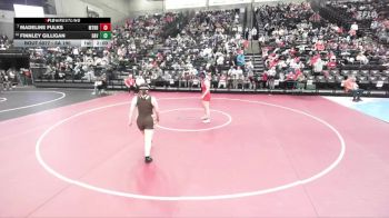 6A 190 lbs Champ. Round 1 - Madeline Fulks, Mountain Ridge vs Finnley Gilligan, Davis