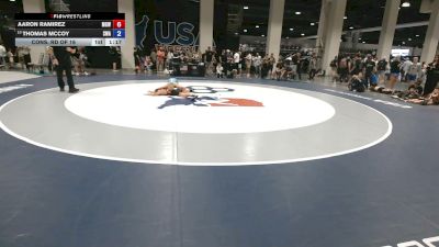 41 kg Cons. Rd Of 16 - Aaron Ramirez, Monster Garage Wrestling vs Thomas McCoy, Sanderson Wrestling Academy