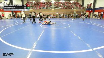 113 lbs Semifinal - Johnnie Wayne Callan Caldwell, Fort Gibson vs Justin Davis Jr., Glenpool