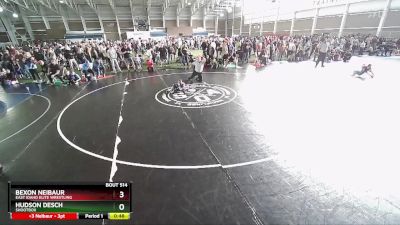 48 lbs Quarterfinal - Hudson Desch, Shootbox vs Bexon Neibaur, East Idaho Elite Wrestling