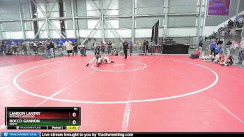 115 lbs Quarterfinal - Rocco Gannon, INWTC vs Landon Lantry, HotShots Wresting