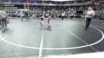 135 lbs Quarterfinal - Haruto Kwon, Rogue Warrior WC vs Mason Bowerman, Madill Takedown Club