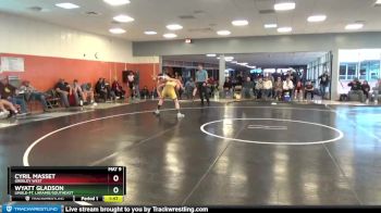 141-143 lbs Round 2 - Cyril Masset, Greeley West vs Wyatt Gladson, Lingle-Ft. Laramie/Southeast