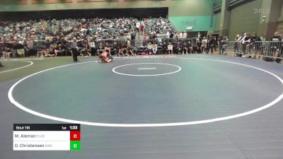 120 lbs Round Of 64 - Marcus Aleman, Fruitland vs Dax Christensen, Bingham