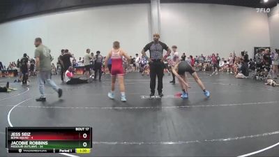 96 lbs Round 4 (10 Team) - Jess Seiz, Bomb Squad vs Jacobie Robbins, Missouri Outlaws