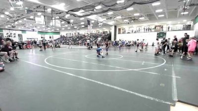 90 lbs Cons. Semi - Kannin Keefhaver, Open Mats vs Roman Lewis, Broncos