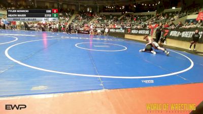 85 lbs Consi Of 8 #2 - Tyler Nowicki, Howe Wrestling School vs Heath Maier, SlyFox Wrestling Academy