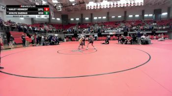 120 lbs 3rd Place Match - Joslyn Sabinas, Wolfforth Frenship vs Hailey Kennedy, Coppell