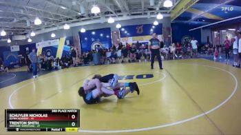 113 lbs Placement (16 Team) - Schuyler Nicholas, Glynn Academy vs Trenton Smith, Westside Wrestling