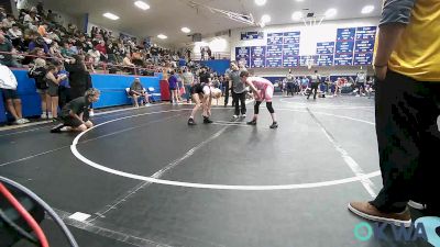 97-102 lbs Rr Rnd 2 - McKenzie Fievet, Tecumseh Youth Wrestling vs Paisleigh Carpenter, Midwest City Bombers Youth Wrestling Club