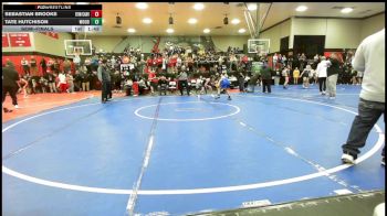 86 lbs Semifinal - Sebastian Brooks, Bookert T Washington vs Tate Hutchison, Woodland Boys