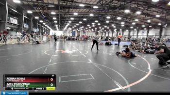 100 lbs Rd# 9- 2:15pm Saturday Final Pool - Zayd Muhammad, Backyard Brawlers vs Adrian Rojas, Team Michigan