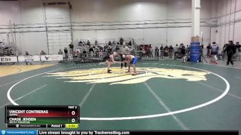 106 lbs Semifinal - Chase Jensen, Rocky Mountain vs Vincent Contreras, Nampa