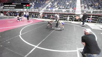 55 lbs 3rd Place - Armani Vasquez, Scottsbluff WC vs Tytus Bowker, Thermopolis WC