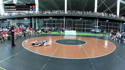 130 lbs Raya Fowle, Virginia vs Ella Hughes, Georgia