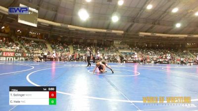 75 lbs Quarterfinal - Tobias Solinger, Moyer Elite vs Colter Hale, Powerhouse Wrestling Club