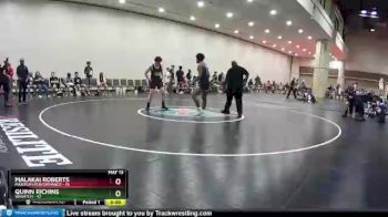 182 lbs Placement (16 Team) - Malakai Roberts, Maximum Performance vs Quinn Richins, Wasatch