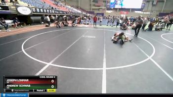 145 lbs Cons. Round 3 - Joseph Lohmar, WI vs Andrew Schwab, MN