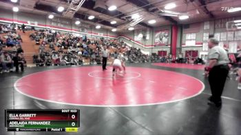 145 lbs Semifinal - Adelaida Fernandez, Birmingham vs Ella Garrett, Corona Del Mar