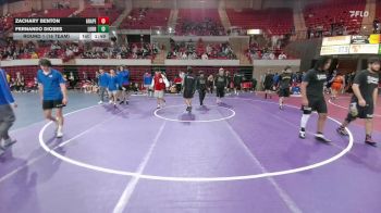 138 lbs Round 1 (16 Team) - Fernando Dioses, Lubbock vs Zachary Benton, Grapevine
