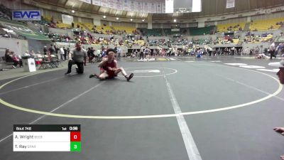 126 lbs Semifinal - Aidon Wright, Beebe Badgers Wrestling Club vs Talon Ray, Spartan Wrestling Academy