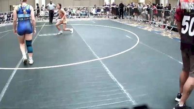 123 lbs Round Of 32 - Rylie Nishida, Grapplers HI vs Roxy Robinson, Crismon Wrestling