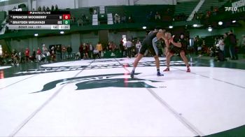 197 lbs Quarterfinal - Brayden Mirjavadi, GVSU vs Spencer Mooberry, Northern Illinois