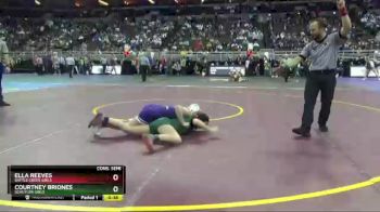 Cons. Semi - Courtney Briones, Schuyler Girls vs Ella Reeves, Battle Creek Girls