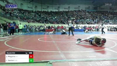 88 lbs Round Of 64 - Jack Maguire, Chandler Takedown Club vs Lane Sexton, El Reno