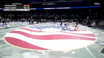 Cons. Semi - Myles Kettwig, Harrisburg vs Brody Gossen, West Central