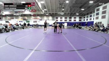 157 lbs Round 1 (10 Team) - Tyson Johnson, Dakota Wesleyan (S.D.) vs Josey Jernegan, University Of Saint Mary (KS)