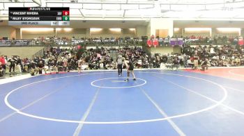 150 lbs 3rd Place - Vincent Rivera, Xavier vs Riley Storozuk, East Hartford