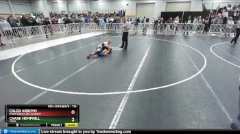 113 lbs Cons. Round 5 - Chase Hemphill, COWA vs Caleb Arroyo, Moen Wrestling Academy