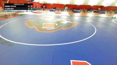 100 lbs Round 5 (10 Team) - Madilyn Becker, Illinois Top Dawg vs Claire May, Oswego East