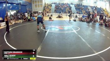 126 lbs Champ Round 1 (16 Team) - Walt Munoz, Cowboys WC vs MATTHEW BRADDOCK, NFWA