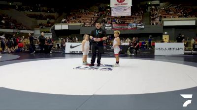 Champ. Round 2 - Emmett Park, Rough House Wrestling vs Emma Sanchez, Cougar Youth Wrestling