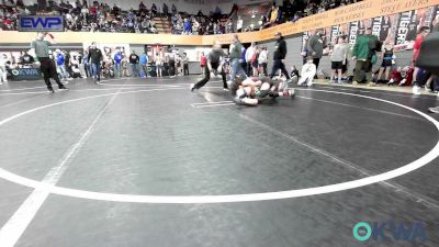 73 lbs Quarterfinal - Kaden Lozano, Weatherford Youth Wrestling vs Eli Rabe, Piedmont