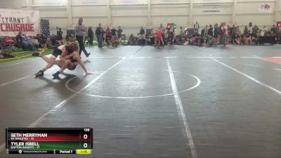 138 lbs Round 3 (10 Team) - Tyler Isbell, Dayton Bandits vs Seth Merryman, 84 Athletes