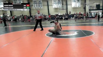 141 lbs Round Of 32 - Aiden White, Unaffiliated vs KADEN ALLEN, NAPS