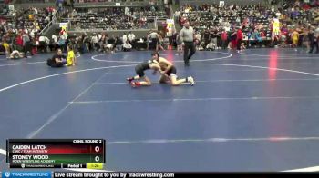 100 lbs Cons. Round 2 - Caiden Latch, CIWC / Team Intensity vs Stoney Wood, Moen Wrestling Academy