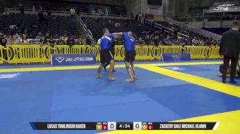 Zackery Dale Michael Klamn vs Lucas Tomlinson Baker 2025 Pan IBJJF Jiu-Jitsu No-Gi Championship