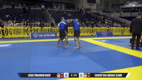 Zackery Dale Michael Klamn vs Lucas Tomlinson Baker 2025 Pan IBJJF Jiu-Jitsu No-Gi Championship